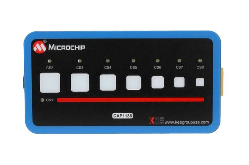 Microchip社 CAP1188評価ボード