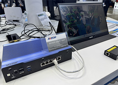 AAEON BOXER-6649-RAP、Intel Core i5搭載PoE対応産業用Box PC