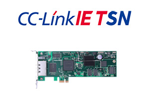 CC-Link IE TSN のロゴと対応製品の画像
