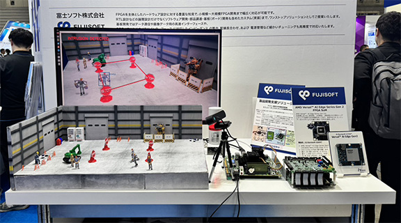 AMD Embedded+による侵入検知デモ、安全監視システムの全体構成