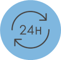 24 / 365 監視