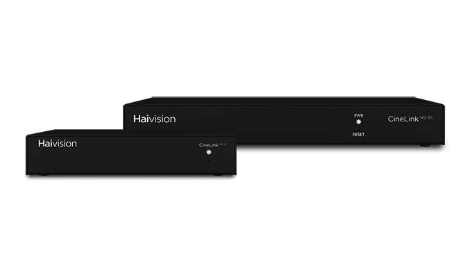 Haivision Command360 CineLink HD エンコーダ／デコーダ