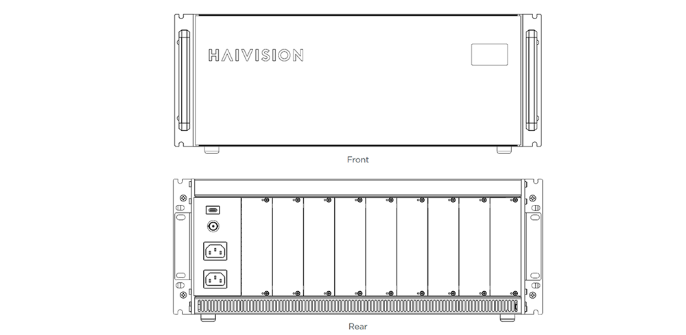 F18 製品図面（Front／Rear）