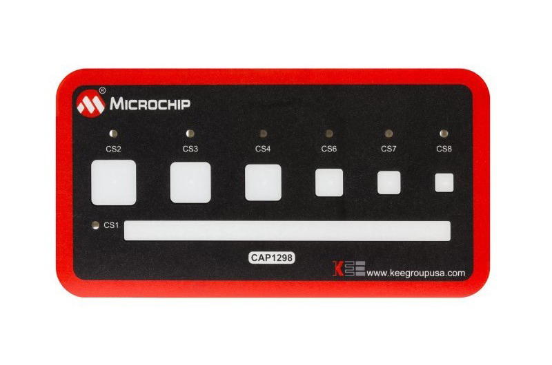 Microchip社 CAP1298評価ボード