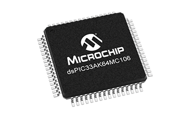 Microchip dsPIC33AK64MC106 マイクロコントローラ