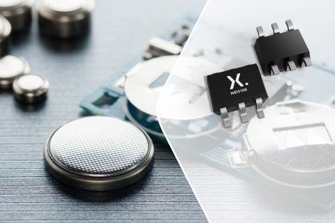 Nexperiaの理想ダイオードICとバッテリー、電子部品を組み合わせた電源保護ソリューションの製品画像