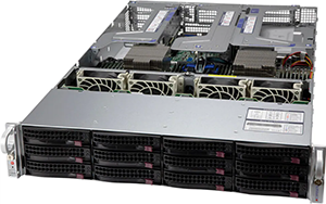 Supermicro Ultra A+ Server AS-2024US-TRT 2Uラックマウントサーバー