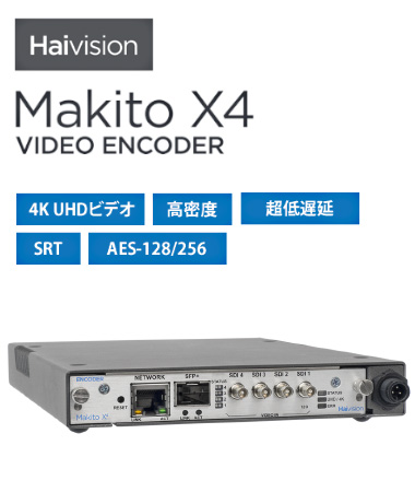 Makito X4エンコーダ